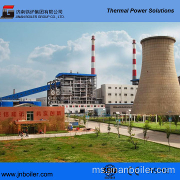 130 T / H Vibrating Grate Bark Leaves Fired Boiler